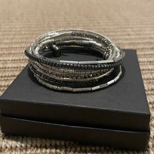 Stella & Dot silver Celine Wrap